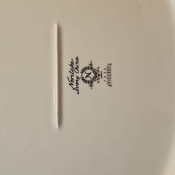Noritake Viceroy 7222 Oval Serving Platter Ivory China - Picture 6 of 13